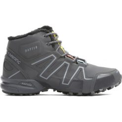 Szare Trapery Detonatte. Buty zimowe męskie marki Born2be. Za 129.99 zł.