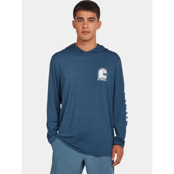Bluza męska z kapturem O'Neill Upf. Niebieskie bluzy z kapturem męskie O'Neill, l, bez wzorów, z kapturem. Za 299.00 zł.