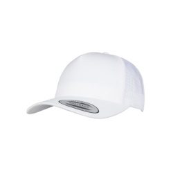 Czapka Flexfit 5-panel retro. Białe czapki męskie FLEXFIT, bez wzorów, retro. Za 46.00 zł.