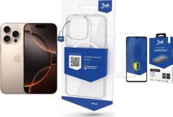 Smartfon Apple iPhone 16 Pro 256GB Desert Titanium (MYNK3) + FlexibleGlass + Etui MagCase. Smartfony Apple. Za 5,095.00 zł.