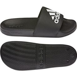 Klapki adidas Adilette Shower GZ3779 czarne. Czarne klapki i japonki męskie bez wzorów, z materiału. Za 193.88 zł.