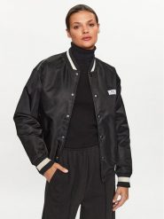 Mercer Amsterdam Kurtka bomber Unisex Re-Varsity MEAP231010 Czarny Regular Fit. Czarne kurtki męskie Mercer Amsterdam, m, bez wzorów, z syntetyku, bez ramiączek, bez kaptura. Za 1,299.00 zł.