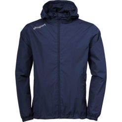 Kurtka Uhlsport Essential Rain. Białe kurtki męskie Uhlsport, bez wzorów, sportowe, bez ramiączek, bez kaptura. Za 184.00 zł.