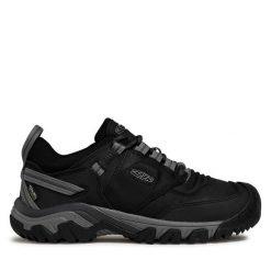 Trekkingi Keen. Czarne buty trekkingowe męskie Keen, bez wzorów, bez zapięcia, trekkingowe. Za 429.99 zł.