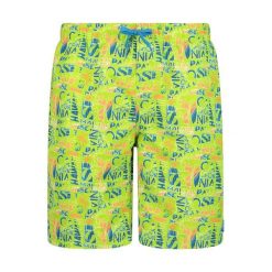 Szorty średnie CMP. Zielone szorty męskie CMP, bez wzorów. Za 172.00 zł.