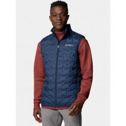 Kamizelka Męska Columbia Delta Ridge II. Niebieskie kamizelki męskie Columbia, m, bez kaptura. Za 559.00 zł.