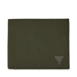 Portfel Guess. Zielone portfele męskie Guess, z aplikacjami. Za 269.99 zł.