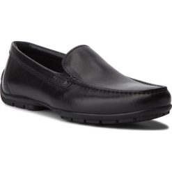 Mokasyny GEOX - U MOnet W 2Fit A U72Q6A 00043 C9999 Black. Czarne mokasyny męskie Geox, ze skóry. Za 539.00 zł.