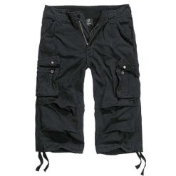 Szorty bushcraft męskie Brandit M65 3/4 Urban Legend Czarne. Czarne szorty sportowe męskie Brandit, bez wzorów. Za 239.50 zł.