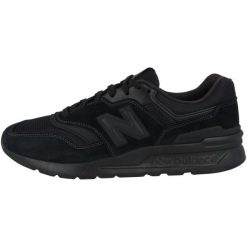 Buty do chodzenia męskie New Balance 997. Czarne buty do biegania męskie New Balance, bez wzorów, z gumy, bez zapięcia, do biegania. Za 429.00 zł.