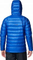 Kurtka męska Columbia Arctic Crest Down Hooded Jacket 2088774433 Niebieskie M. Niebieskie kurtki męskie Columbia, m, bez wzorów, bez ramiączek, bez kaptura. Za 929.50 zł.