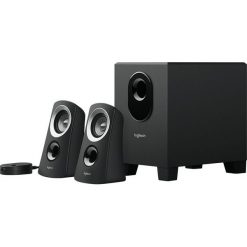 Głośniki komputerowe Logitech SPEAKER 2.1 Z313/980-000413. Zestawy głośników LOGITECH. Za 176.99 zł.