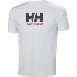 Helly Hansen T-Shirt Hh Logo, White M. Białe t-shirty sportowe męskie Helly Hansen, z bawełny, klasyczne, z krótkim rękawem. Za 135.00 zł.