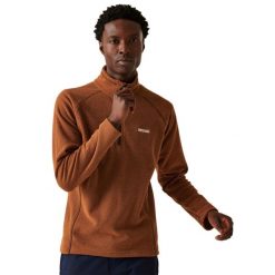 Męski Polar Z Suwakiem Kenger. Brązowe bluzy z polaru męskie Regatta, m, bez wzorów, z polaru, sportowe, bez ramiączek, bez kaptura. Za 54.99 zł.