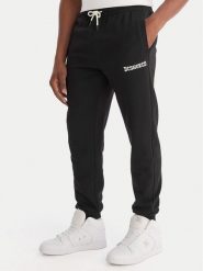 DC Shoes Spodnie dresowe Baseline ADYFB03069 Czarny Standard Fit. Czarne spodnie dresowe męskie DC Shoes, bez wzorów, z bawełny. Za 279.99 zł.