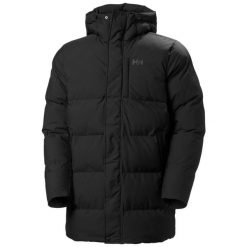 Kurtka puchowa Helly Hansen Alby Puffy. Czarne kurtki męskie Helly Hansen, m, bez wzorów, z puchu, eleganckie, bez ramiączek, z kapturem. W wyprzedaży za 1,174.50 zł.