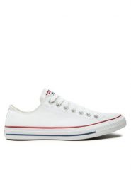 Converse Trampki All Star Ox M7652C Biały. Białe trampki męskie Converse, bez wzorów, z materiału, retro, bez zapięcia. Za 309.99 zł.