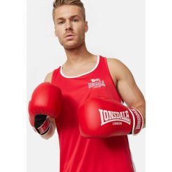Tank top Lonsdale Amateur. Czerwone t-shirty sportowe męskie Lonsdale, bez wzorów, sportowe, bez ramiączek. Za 168.50 zł.