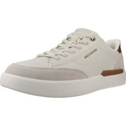 Buty SKECHERS SLIP-INS VERLOMA RADICAL Beżowy. Brązowe buty trekkingowe męskie Skechers, bez wzorów, ze skóry, bez zapięcia, trekkingowe, skechers sport. Za 364.99 zł.