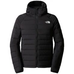 Kurtka turystyczna męska The North Face M Belleview Stretch Down Hoodie. Czarne kurtki męskie The North Face, m, bez wzorów, sportowe, bez ramiączek, bez kaptura. Za 1,092.99 zł.