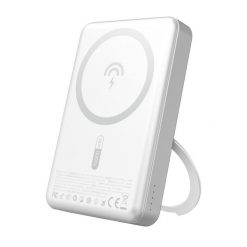Powerbank Dudao k28 10000mah 22.5w metalowa obudowa z pierścieniem-podstawką. Białe powerbanki Dudao. Za 109.00 zł.