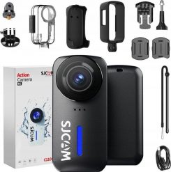 Kamera SJCAM SJCAM C110+ BLACK. Czarne kamery sportowe SJCAM. Za 549.00 zł.