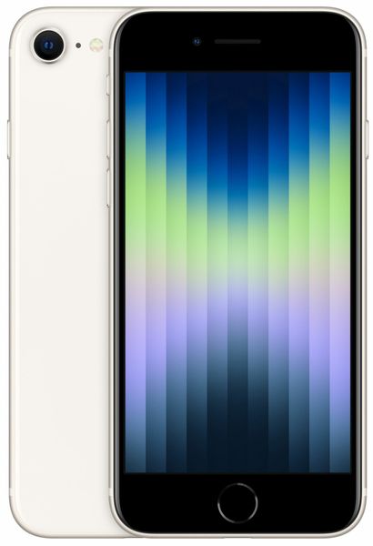 Smartfon Apple SE 2022 5G 3/128GB Biały (MMXK3PM/A). Białe smartfony Apple. Za 2,078.00 zł.
