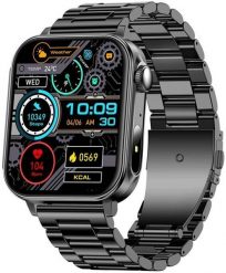 Smartwatch Colmi P80 Czarny (P80 Steel Black). Czarne zegarki smartwatch Colmi. Za 123.93 zł.