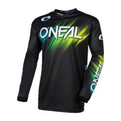 Bluza jersey rowerowy mtb męski O'neal Voltage. Czarne bluzy nierozpinane męskie O'NEAL, m, bez wzorów, z jersey, sportowe, bez ramiączek, bez kaptura. Za 179.00 zł.