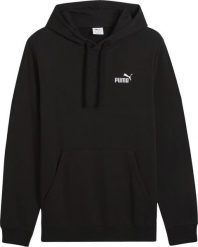 Bluza męska Puma ESS Small No.1 Logo Hoodie TR czarna 682576 01 S. Czarne bluzy nierozpinane męskie Puma, m, bez wzorów, bez ramiączek, bez kaptura. Za 238.30 zł.