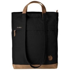 Torba na ramię Fjallraven Totepack No. 2 - black. Czarne torby męskie na ramię Fjällräven, bez wzorów, sportowe, na ramię. Za 608.99 zł.