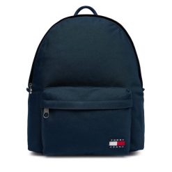 Plecak Tommy Jeans. Niebieskie plecaki męskie Tommy Jeans, bez wzorów, z jeansu. Za 299.99 zł.