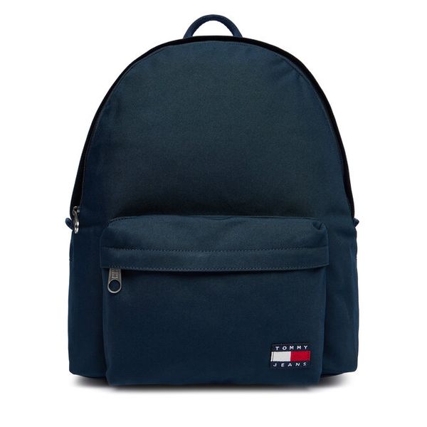 Plecak Tommy Jeans. Niebieskie plecaki męskie Tommy Jeans, bez wzorów, z jeansu. Za 189.99 zł.