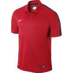Nike Koszulka męska Squad15 SS Sideline Polo czerwona r. S (645538-657). Koszulki polo męskie marki Nike. Za 119.00 zł.
