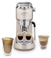 Ciśnieniowy kolbowy De'Longhi Dedica Arte EC885.BG beżowy. Brązowe ekspresy ciśnieniowe DeLonghi. W wyprzedaży za 899.00 zł.