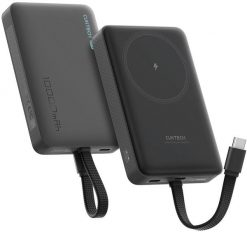 Powerbank Cuktech CP132ML 10000mAh kompatybilny z MagSafe - czarny. Czarne powerbanki Cuktech. Za 106.94 zł.