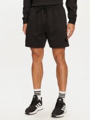 Adidas Szorty sportowe Z.N.E. JE7540 Czarny Loose Fit. Czarne szorty sportowe męskie ADIDAS, bez wzorów, z bawełny, sportowe. Za 179.99 zł.