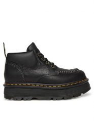 Dr. Martens Trapery Zebzag 4 Eye Boots DM41119001 Czarny. Czarne buty zimowe męskie Dr. Martens, bez wzorów, ze skóry, bez obcasa, bez zapięcia. Za 579.99 zł.