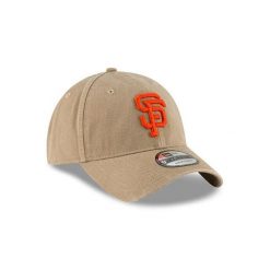 Czapka z daszkiem New Era Giants MLB Core Classic 2.0. Zielone czapki męskie New Era, bez wzorów, sportowe. Za 177.00 zł.