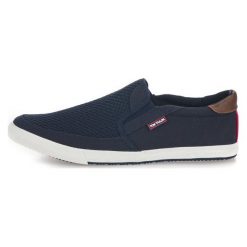 Tom Tailor Tenisówki Męskie 46 Ciemnoniebieskie. Czarne trampki męskie Tom Tailor, bez wzorów, bez zapięcia. Za 216.00 zł.