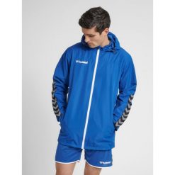 Kurtka Hummel Authenctic All-Weather. Białe kurtki męskie HUMMEL, l, bez wzorów, sportowe, bez ramiączek, bez kaptura. Za 154.35 zł.