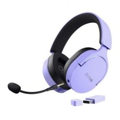 Słuchawki gamingowe Trust GXT 491P FAYZO WIRELESS Purple. Fioletowe słuchawki bluetooth TRUST. Za 282.99 zł.