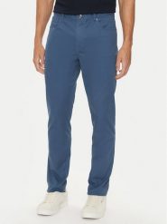 Tommy Hilfiger Spodnie materiałowe Denton MW0MW36429 Niebieski Straight Fit. Niebieskie spodnie na co dzień męskie Tommy Hilfiger, bez wzorów, z bawełny. Za 449.99 zł.