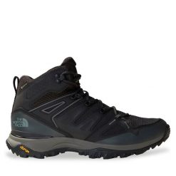 Trekkingi The North Face. Czarne buty trekkingowe męskie The North Face, bez wzorów, z gore-texu, bez zapięcia, trekkingowe, gore-tex. Za 699.99 zł.