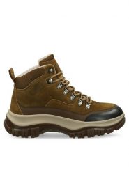 Gant Trapery Hillark 29643744 Khaki. Brązowe buty zimowe męskie Gant, bez wzorów, ze skóry, bez obcasa, bez zapięcia. Za 399.99 zł.