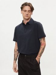 Pepe Jeans Polo Harper PM542157 Granatowy Regular Fit. Niebieskie koszulki polo męskie Pepe Jeans, m, bez wzorów, z bawełny, bez kołnierzyka, bez ramiączek. Za 199.99 zł.
