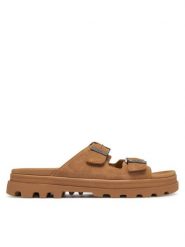 Palladium Klapki Dunelite Riviera Sde 74455-252-M Brązowy. Brązowe klapki i japonki męskie Palladium, bez wzorów, ze skóry. Za 229.99 zł.