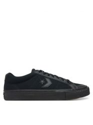Converse Sneakersy Sport Casual Monochrome A12332C Czarny. Czarne buty sportowe na co dzień męskie Converse, m, bez wzorów, z materiału, casualowe, bez ramiączek, bez kaptura. Za 179.99 zł.