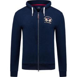 Bluza LA MARTINA MATIAS Granatowy. Niebieskie bluzy rozpinane męskie La Martina, z dzianiny. Za 504.00 zł.