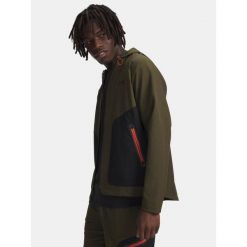 Kurtka Under Armour Unstoppable LC. Zielone kurtki męskie Under Armour, bez wzorów, bez ramiączek, bez kaptura. Za 309.90 zł.